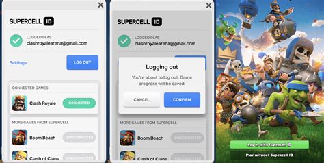 About Supercell ID .